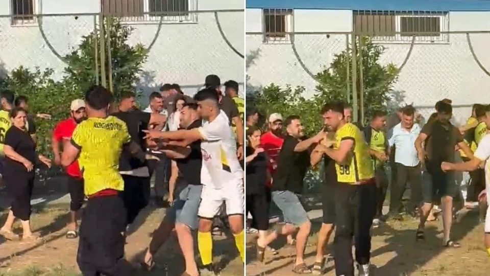 Mersin Tarsus taraftar kavgası: Futbol maçında olay çıktı