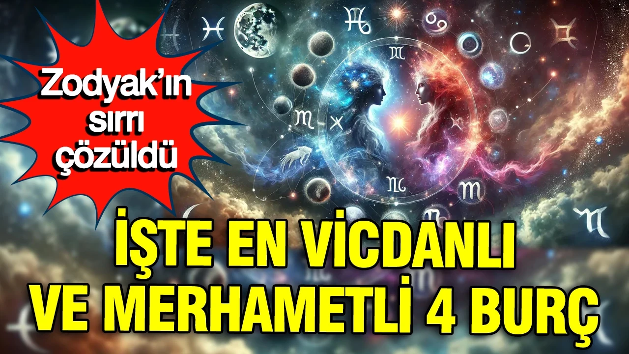Zodyak’ın sırrı çözüldü: İşte en vicdanlı ve merhametli 4 burç