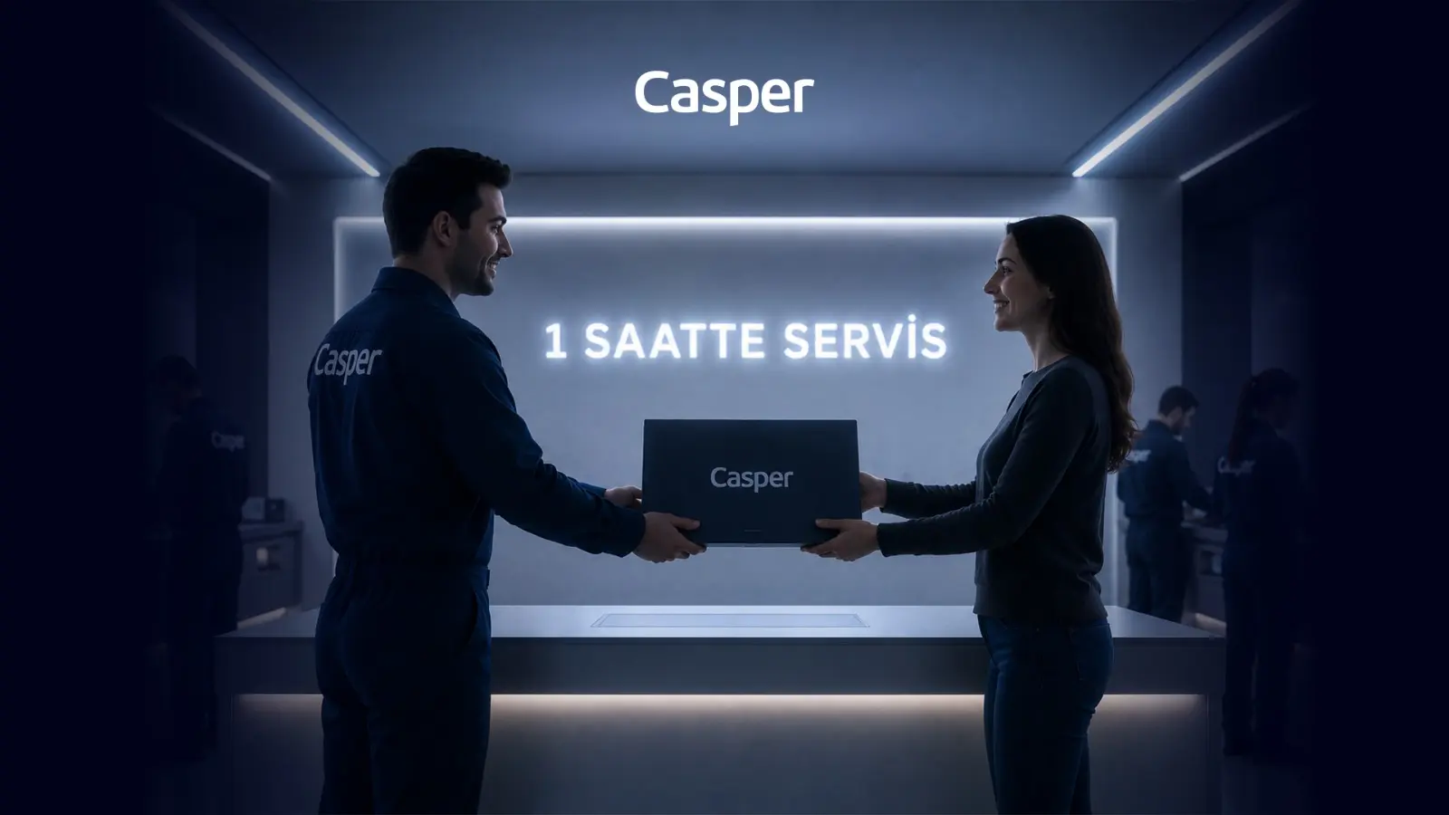 Casper 1 saatte servis hangi ürünleri kapsıyor?
