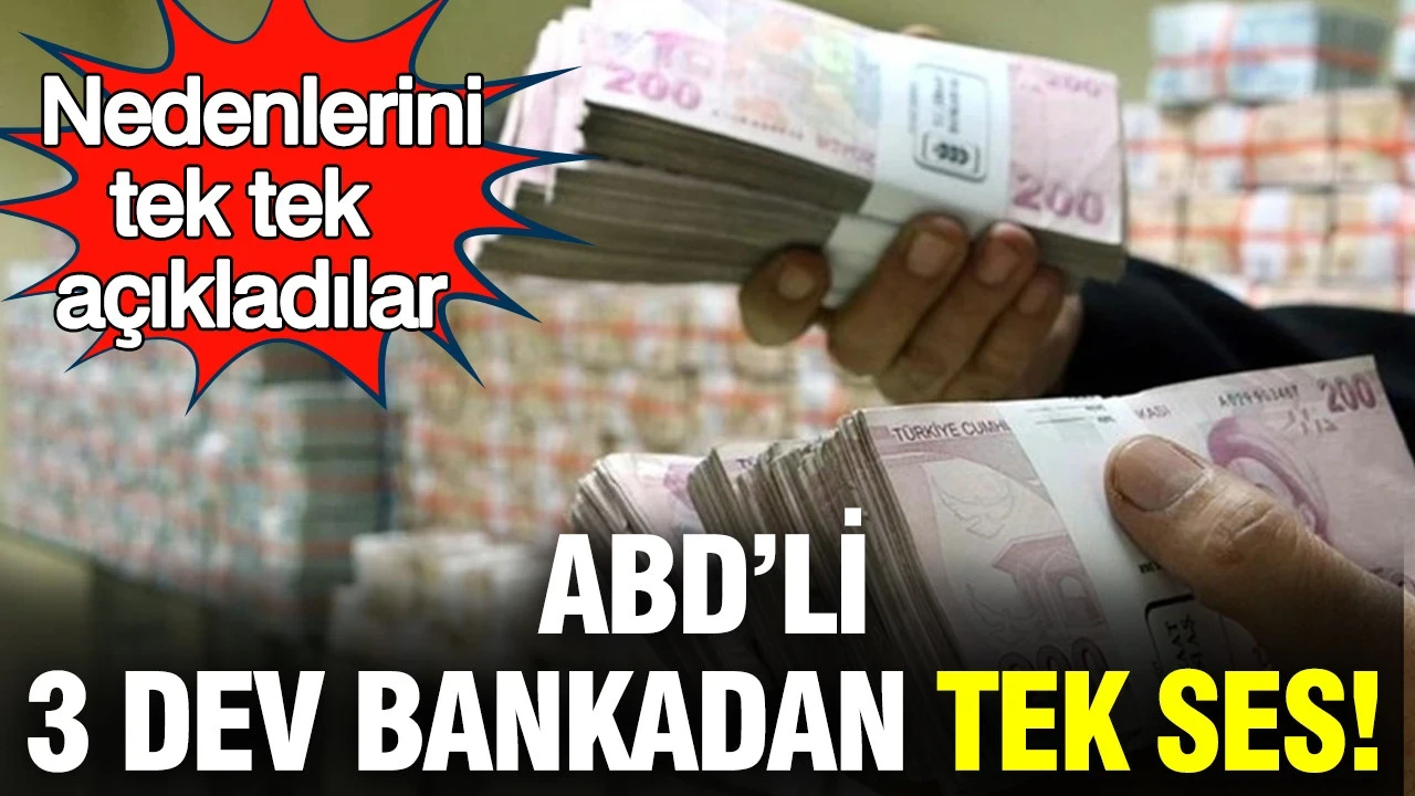 ABD'li 3 dev bankadan tek ses: Merkez Bankası'nın faiz kararı için ortak tahmin; nedenini tek tek açıkladılar
