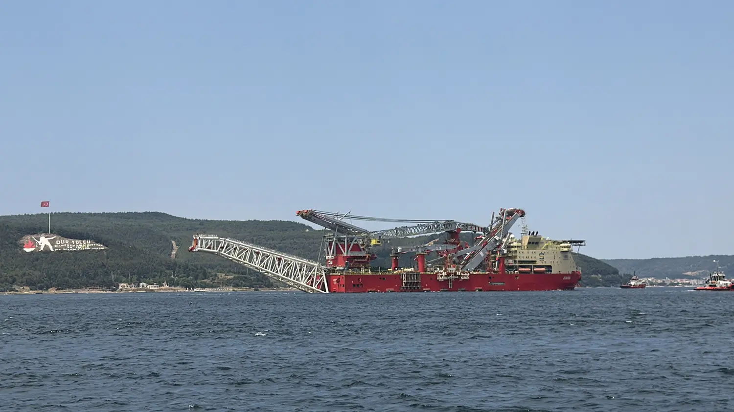JSD6000, Çanakkale Boğazı'ndan geçti