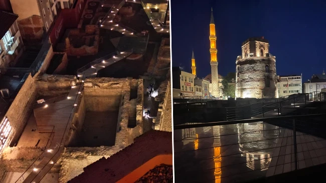 Edirne’nin tarihi saat kulesi yeniden ziyarete açıldı
