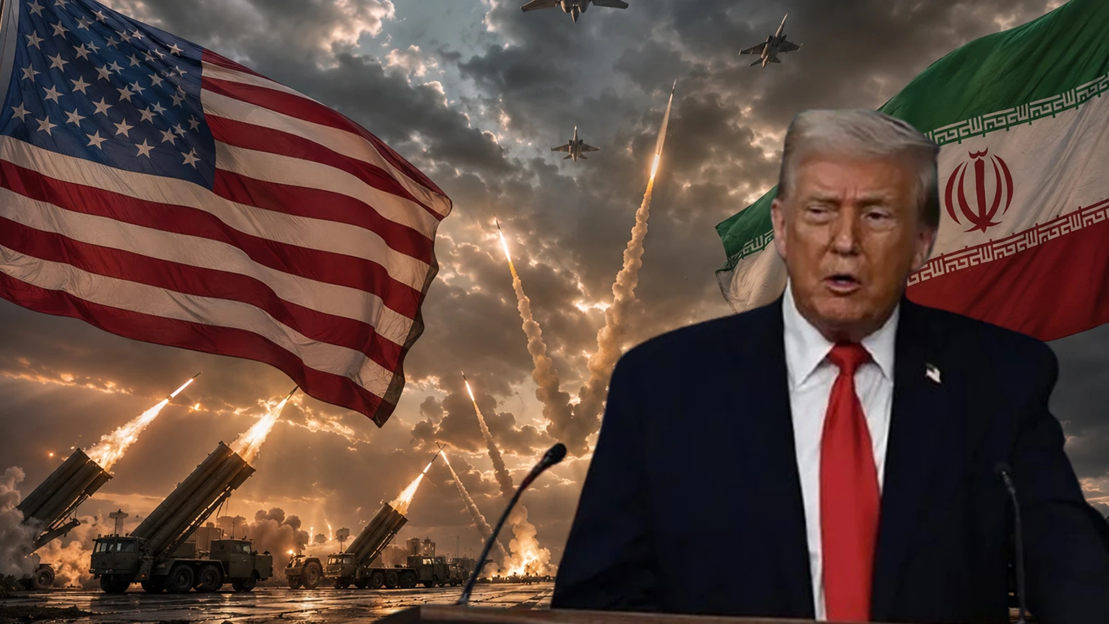 ABD Başkanı Trump: "İran'ı bu gece ve yarın sert bir şekilde vuracağız"