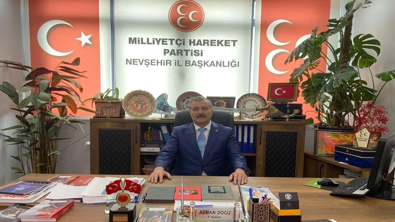 MHP Nevşehir İl Başkanı Adnan Doğu duyurdu! İl Kongresi hazırlıkları başladı
