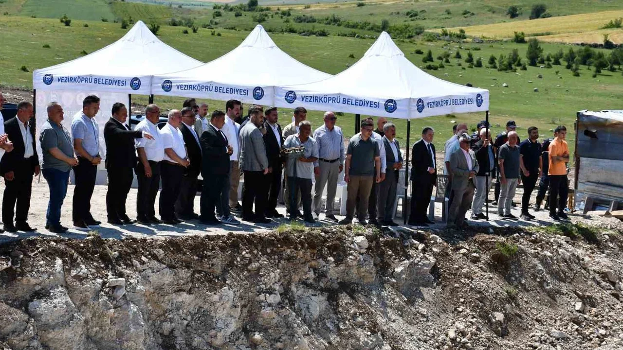 Vezirköprü’de sanayi için ilk temel atıldı! Karma OSB’de yeni dönem başladı