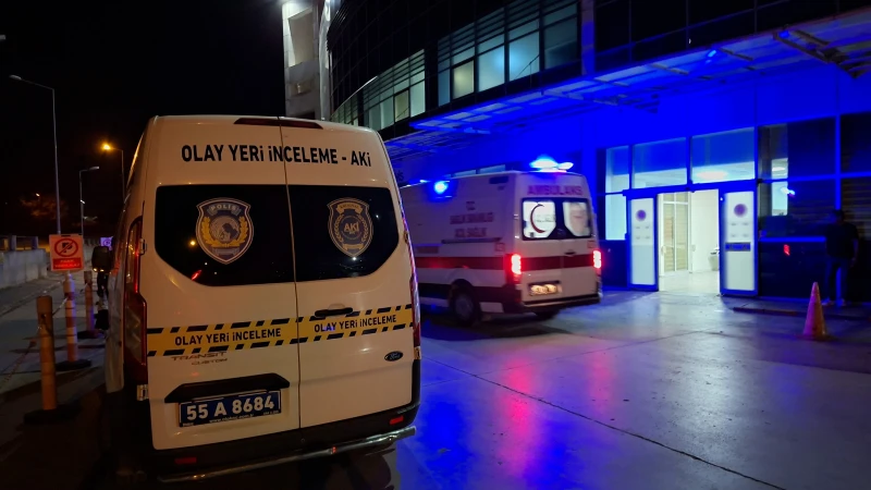 Samsun'da silahlı saldırı: Bir kişi yaralandı