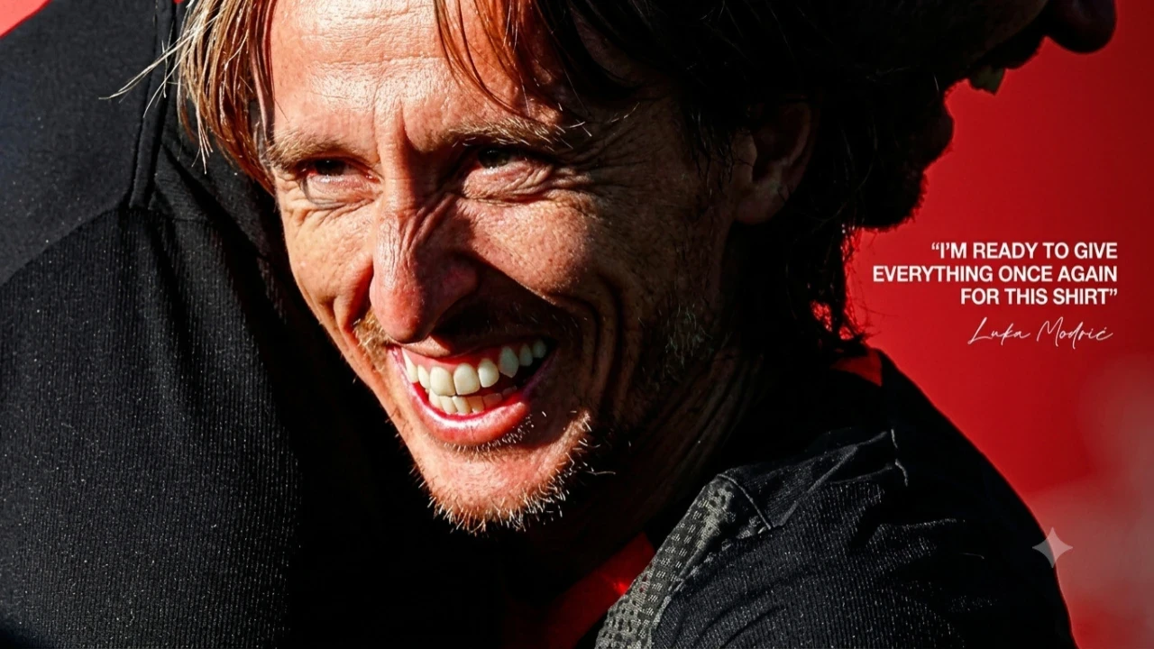 Milan, 40 yaşındaki Luka Modric'i bırakmadı