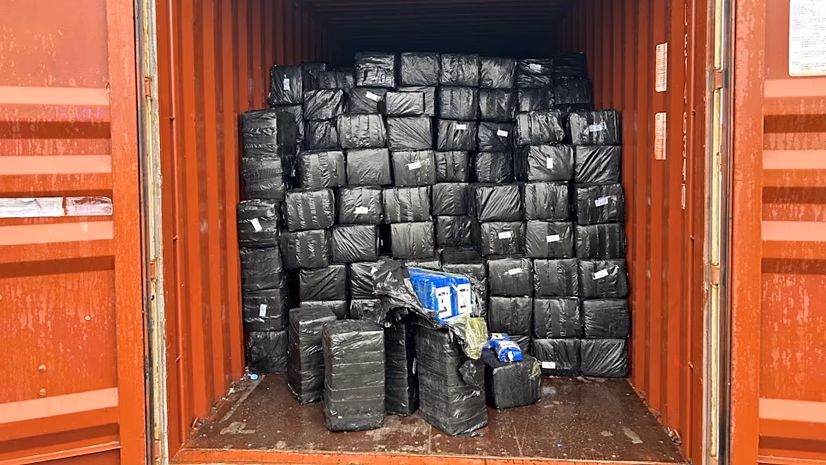 Almanya'da 500 milyon euro değerinde kokain ele geçirildi