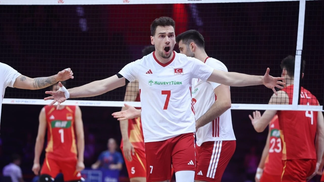 A Milli Erkek Voleybol Takımı, Çin’i 3-0’la geçti