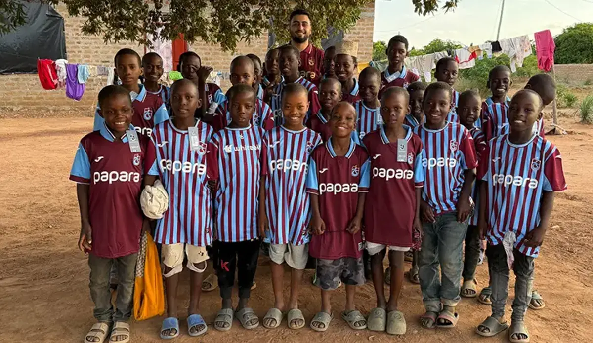 Trabzonspor sevgisi Afrika'da