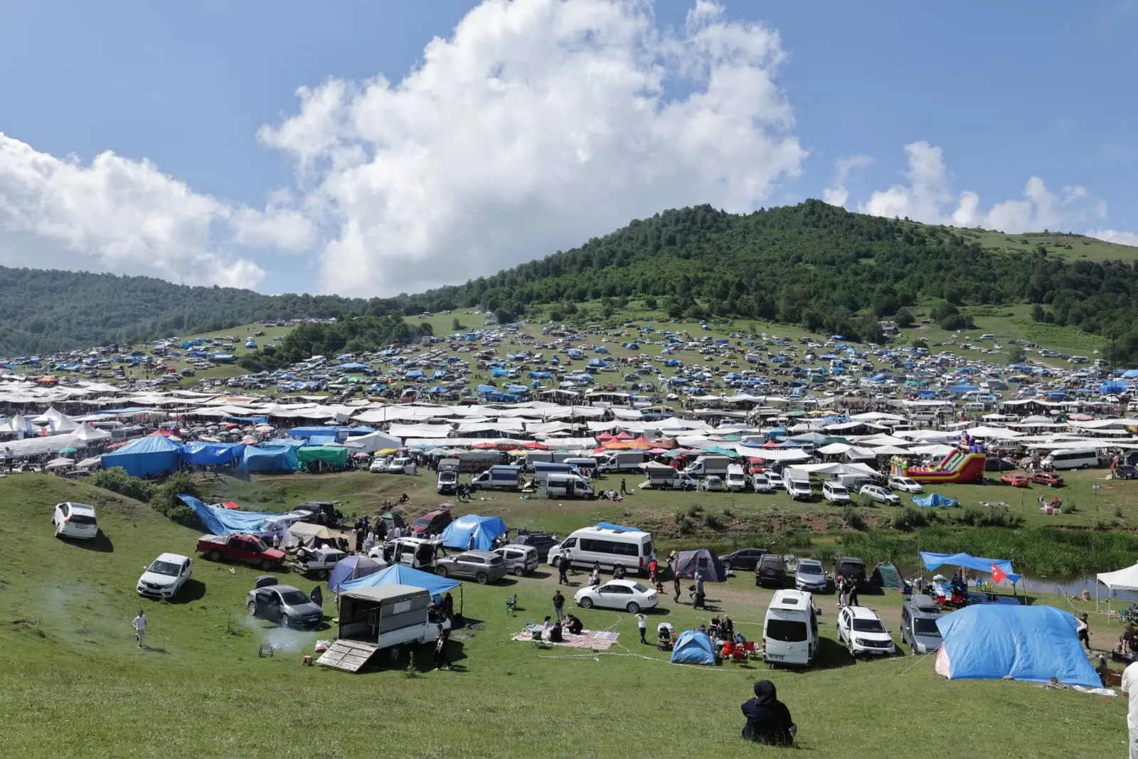 Ordu'da yayla coşkusu! Binlerce kişi Uluvahta'da buluştu