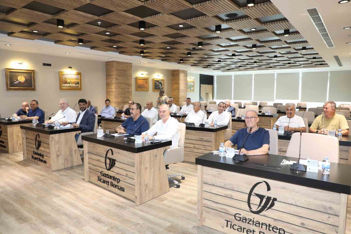 GTB Temmuz Ayı Olağan Meclis Toplantısı gerçekleştirildi