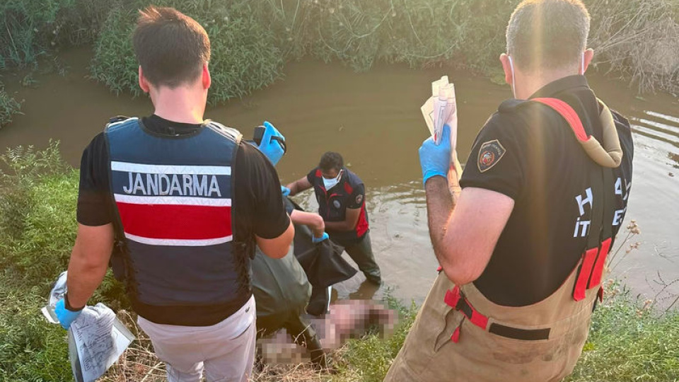 Hatay'da nehir kenarında cansız beden bulundu