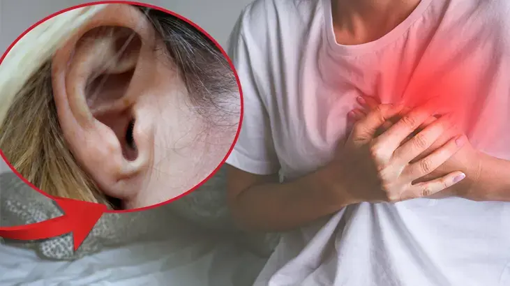 Kulaktaki çizgi kalpten haber veriyor! Sosyal medya ikiye bölündü, herkes birbirinin kulağını inceliyor