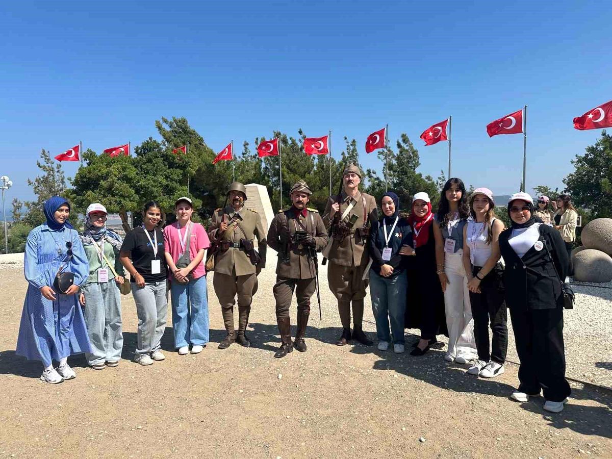 Düzceli gençler Çanakkale ruhunu yerinde yaşadı