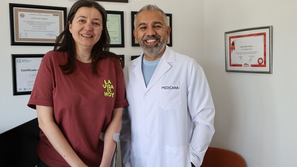 ALS hastası Mina genetik haritası sayesinde umut buldu