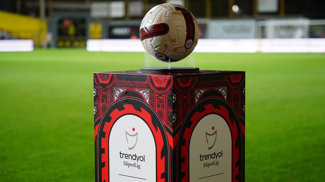 Trendyol Süper Lig'de ilk hafta fikstürü belli oldu