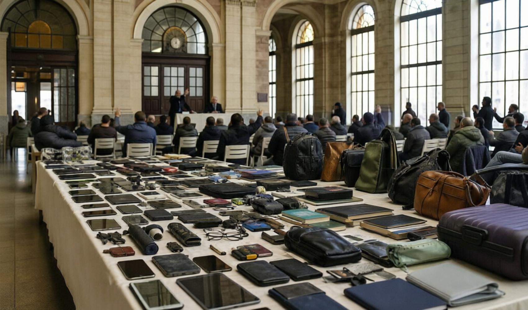 İETT’de unutulan 7 bin 566 eşya Karaköy’de açık artırmayla satılacak