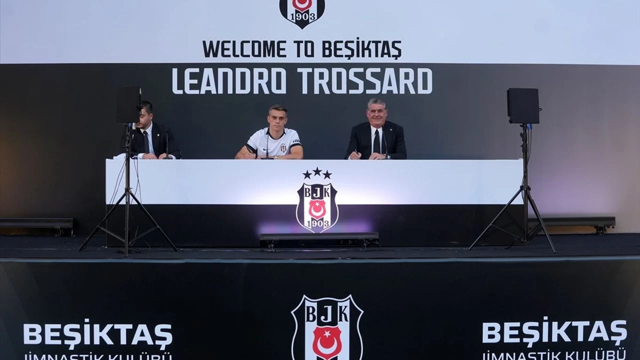 Leandro Trossard, Beşiktaş ile 3+1 yıllık sözleşme imzaladı