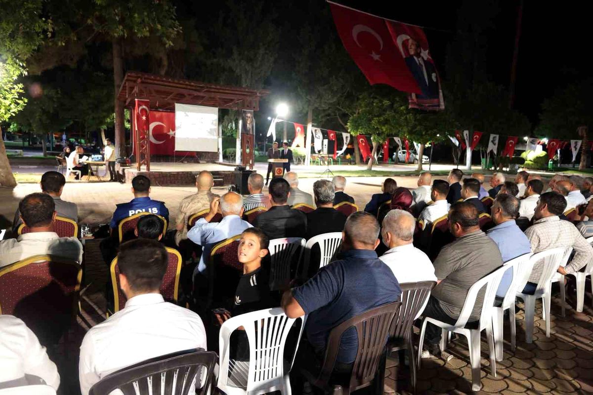 Araban'da 'Demokrasi ve Milli Birlik Günü' programı düzenlendi
