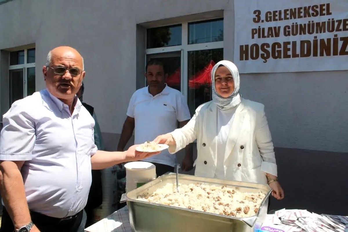 Tarım ve Orman Müdürlüğünde pilav günü