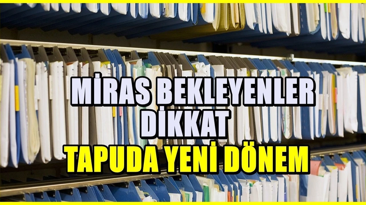Bir Süredir Konuşuluyordu, Miras Paylaşımında Yeni Dönem