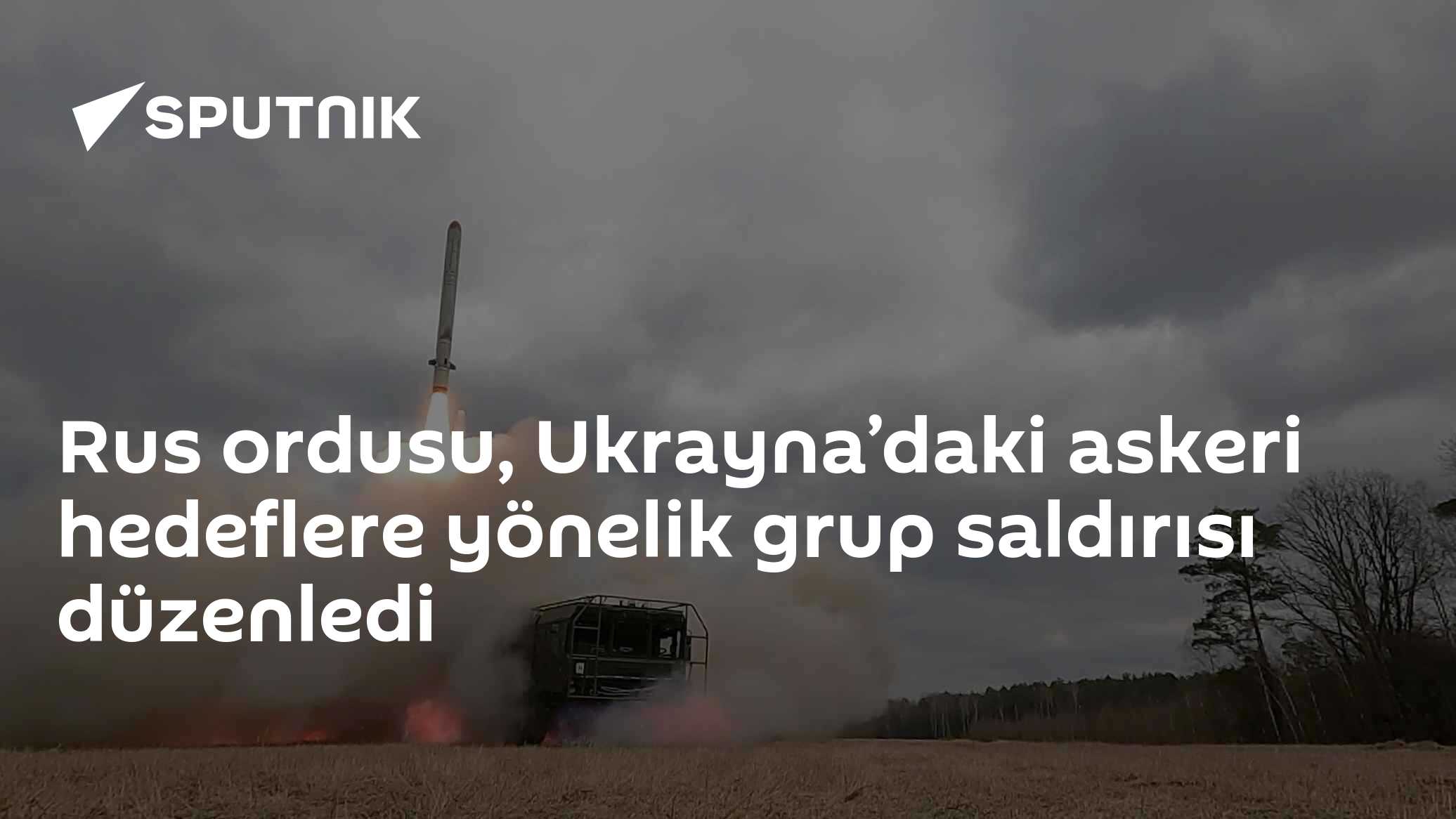 Rus ordusu, Ukrayna’daki askeri hedeflere yönelik grup saldırısı düzenledi