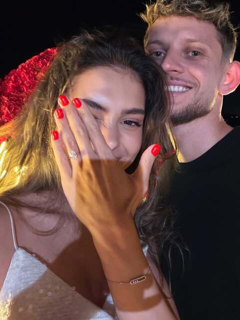 Sebastian Szymański'den İstanbul'da evlilik teklifi