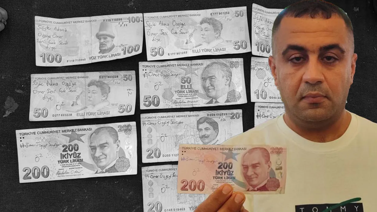 Bir kent bu olayı konuşuyor! Paraların üzerinde yazanlar dikkat çekti! Esnaftan çağrı: Allah için çıkıp gelin