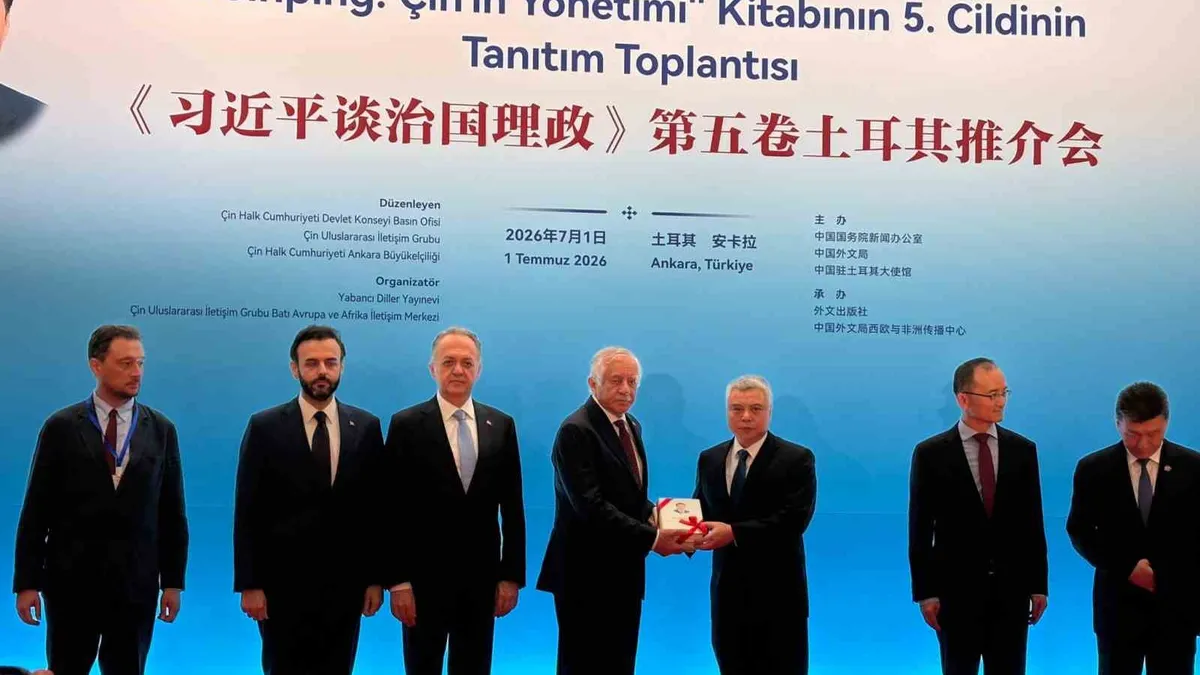 Xi Jinping: Çin’in Yönetimi Kitabının 5. Cildinin Tanıtım Toplantısı Ankara’da gerçekleşti