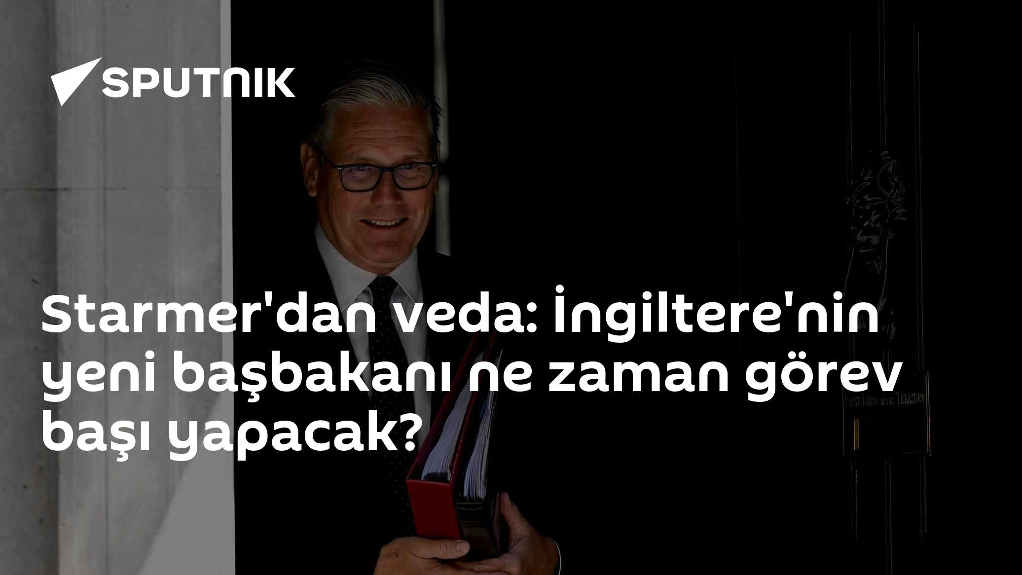 Starmer'dan veda: İngiltere'nin yeni başbakanı ne zaman görev başı yapacak?