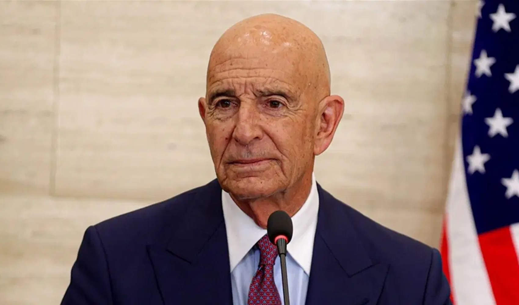 Tom Barrack: İran Milli Futbol Takımının vize işlemlerini yürüten ekibimizle gurur duyuyorum