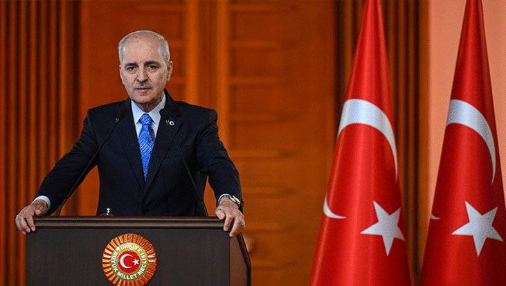 TBMM Başkanı Kurtulmuş: Yeni süreç başladı, geçici ve müstakil bir yasa olacak