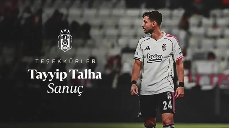 Beşiktaş'ta Tayyip Talha Sanuç, Çaykur Rizespor'a transfer oldu