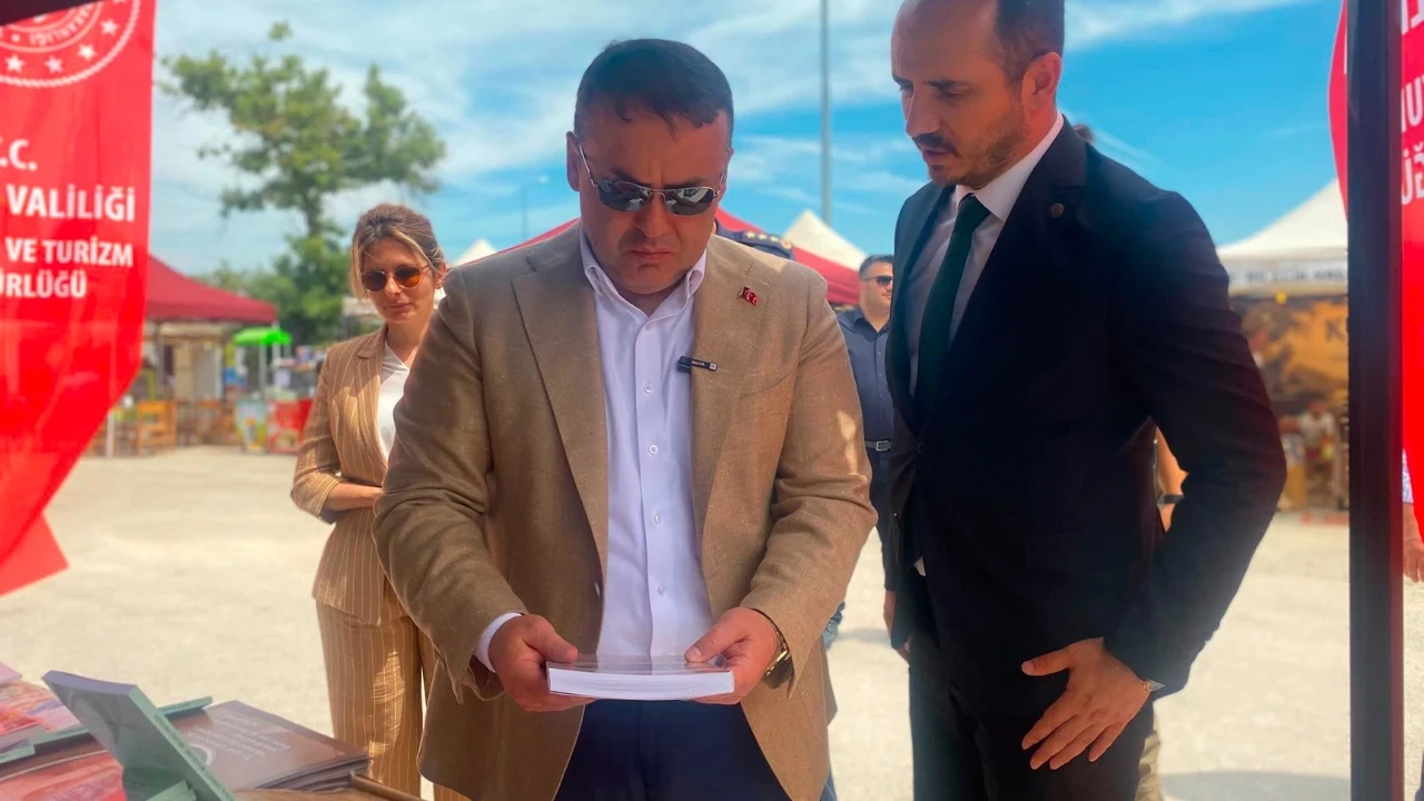 Vali Sözer, Gölpark Festivali öncesi hazırlıkları yerinde inceledi