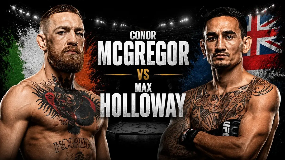 Conor McGregor - Max Holloway maçı ne zaman" UFC 329 etkinliği