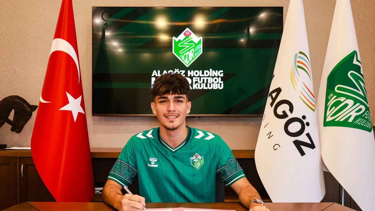 Iğdır FK, Emirhan Altundağ’ı transfer etti!