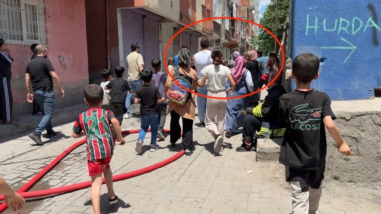 Yangın sonrası komşular birbirine girdi