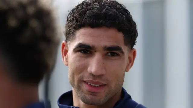 PSG'den Hakimi sakatlığına rağmen Fas kadrosunda