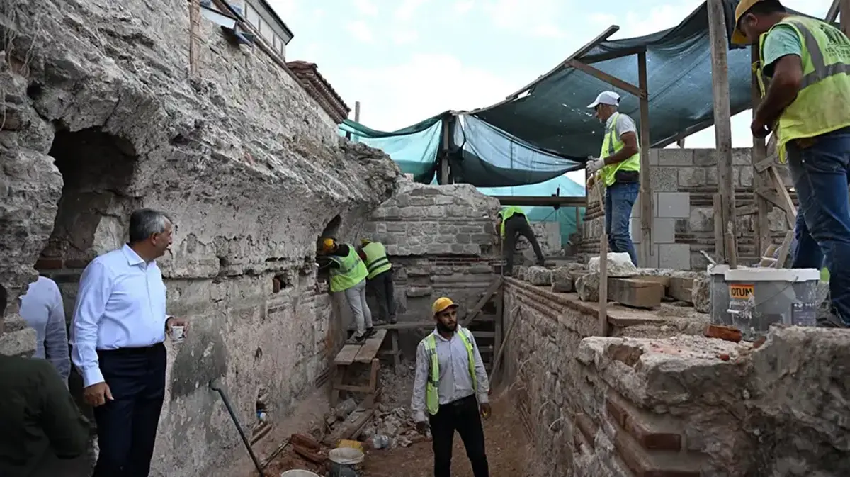 Edirne'de 6 asırlık sır! Rus işgalinden beri kapalı, toprak altından çıkarılıyor