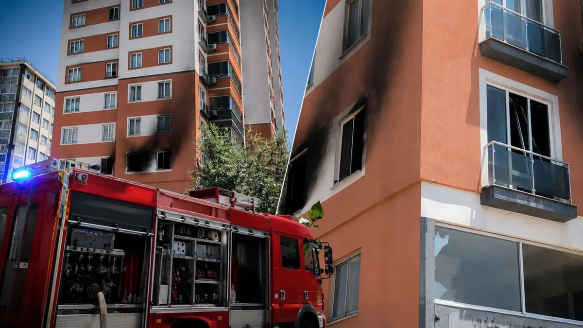 Kahramanmaraş'ta yangın faciası: Aynı evde 3 kişi hayatını kaybetti