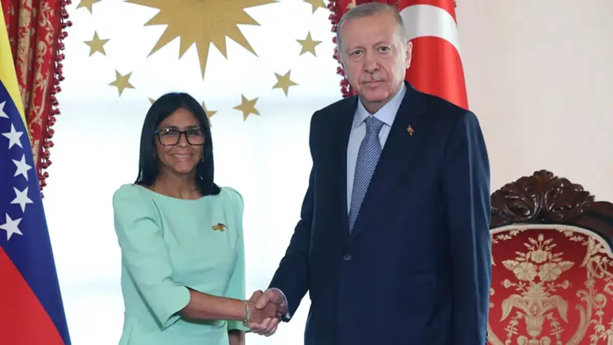 Cumhurbaşkanı Erdoğan, Venezuela Cumhurbaşkanı Vekili ile görüştü
