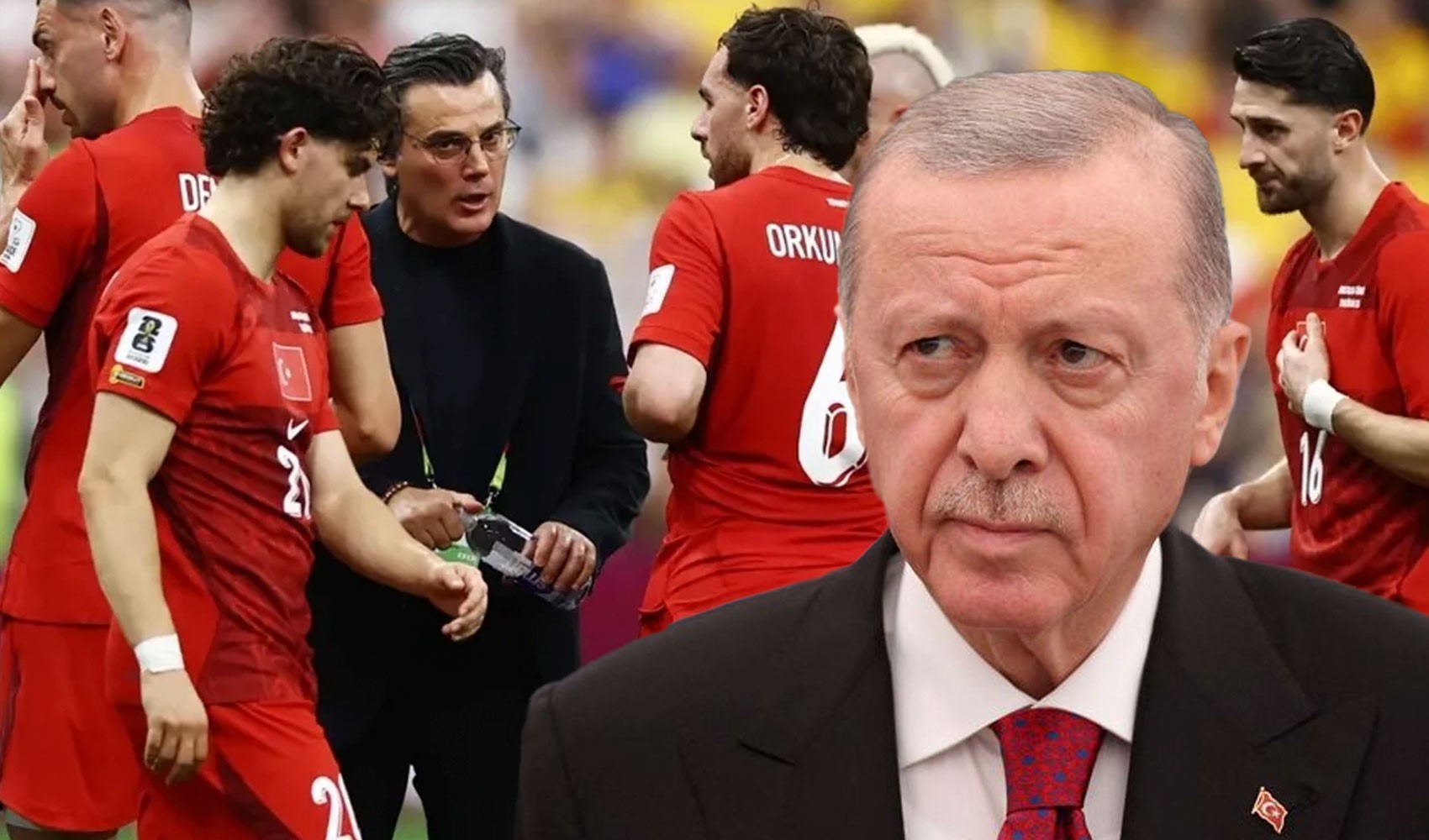 Erdoğan'dan Avustralya mağlubiyeti sonrası futbolculara mesaj! TFF Başkanı Hacıosmanoğlu iletti...