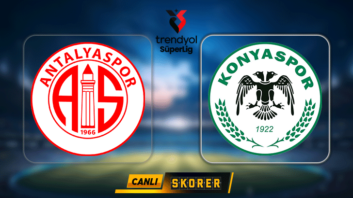 Süper Lig'de Antalyaspor'un konuğu Konyaspor