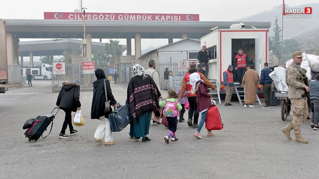 Suriye'ye geri dönen ve Türkiye'de kalan Suriyeli sayısı belli oldu