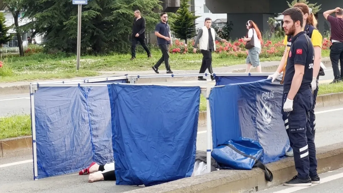 Rize’de feci kaza! Kadın olay yerinde öldü