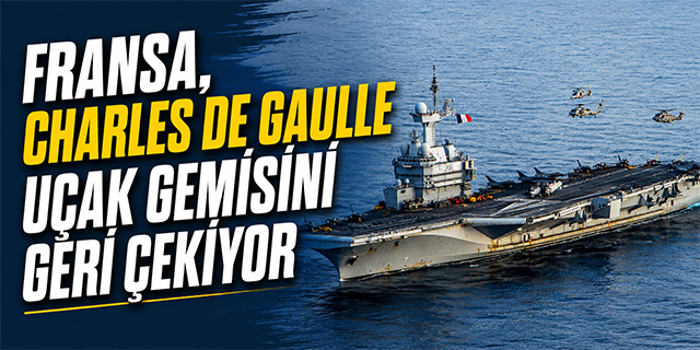 Fransa Uçak Gemisini Geri Çekiyor