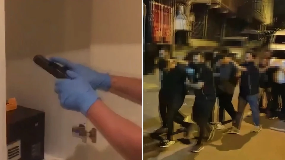 Polisin bile beklemediği an! "Yan dairedekileri aldılar mı?" dediler... Toplam 78 yıl hapis cezası olan çete böyle çökertildi