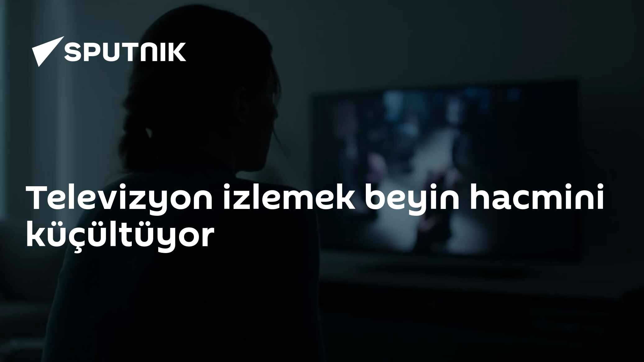 Televizyon izlemek beyin hacmini küçültüyor