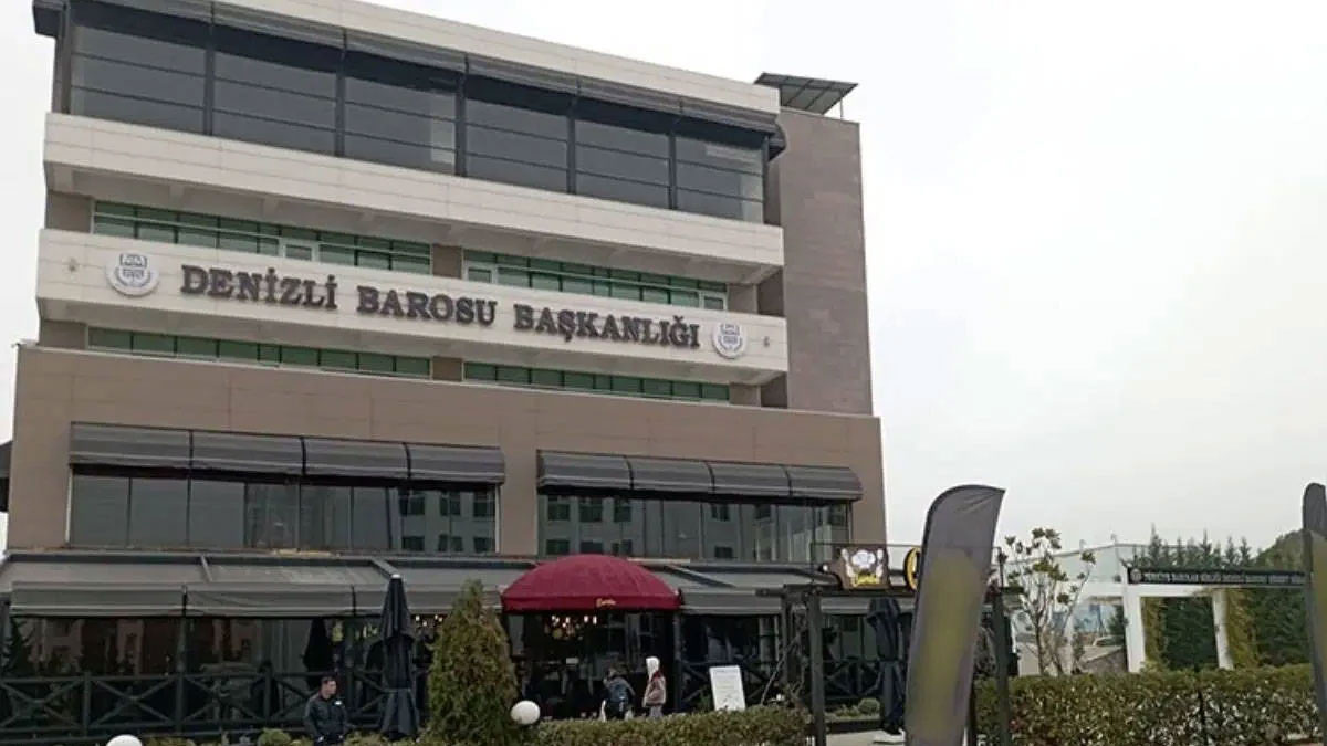 Denizli Barosu'na operasyon!